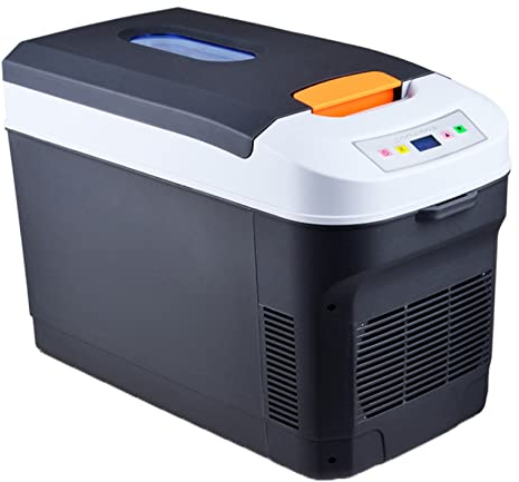 TQQEPOOL Mini Frigo Mini Bar E Piccolo Frigorifero Indipendente con Funzionamento Silenzioso Raffreddamento E Riscaldamento per Auto Camion Barca O Camper