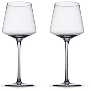 YYGHF Verres à vin en Cristal Verre à vin Rouge Gobelet en Cristal Verres à vin pour Chaque Amateur de vin 450 ML / 15,2 oz Gobelet en Verre (Quantité: 4) (Multicolore)