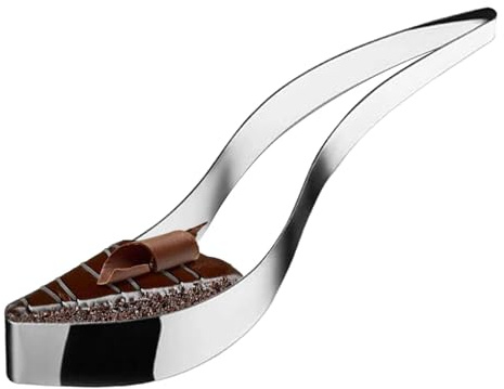 Shurzzesj Pelle à tarte, coupe-gâteau, coupe-gâteau avec bords arrondis, coupe-gâteau, spatule, coupe-gâteau, coupe-gâteau pour anniversaire, Noël, mariage