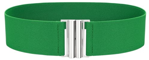 VONMELLI Breiter Elastischer Stretch Gürtel für Damen–Trimmer-Stretchgürtel, Retro Damen Taillengürtel