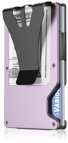 ALLILUYAA Minimalistische Geldbörse für Herren,Slim Wallet for Men,RFID-Geldbörse für Männer Kartenhalter-Geldbörse, auf der Vordertasche,Fronttasche Geldbörsen für Männer Hält 12 Karten Plus Bargeld