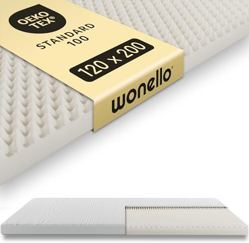 WONELLO PureRelax Matratzen Topper 180x200cm | Kaltschaum Topper mit Tencel™ Bezug, waschbar | Rutschschutz Matratzenauflage für Bett, Boxspringbett & Jede Matratze | Matratzentopper 180 x 200 x 8,5