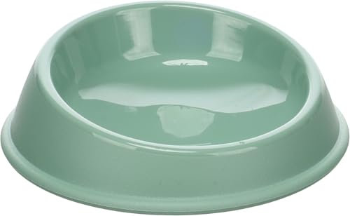 Flamingo Futter- & Trinknapf Pandor – Rund, Grün | 100 ml | rutschfest & Kompakt für Haustiere!