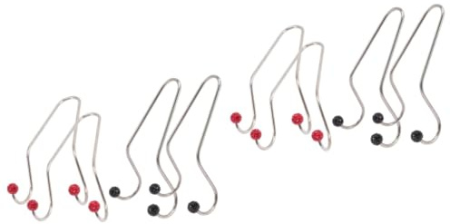 Luxshiny 8pcs Car Headrest Hooks Stainless Steel Purse and Handbag Holders Multi-Functional Backseat Organizers Rhinestone Accents for Grocery Bags and Car Accessories