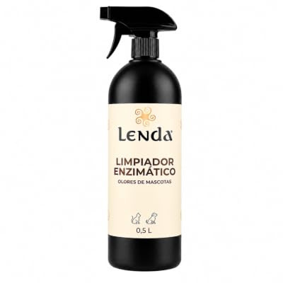 Lenda - 500 ml Eliminador de Olores para Mascotas al Instante - Limpiador Enzimático para Orina de Perros y Gatos - Neutralizador de Olor para Pis - Quita Olores de Pipi de Perro y Gatos