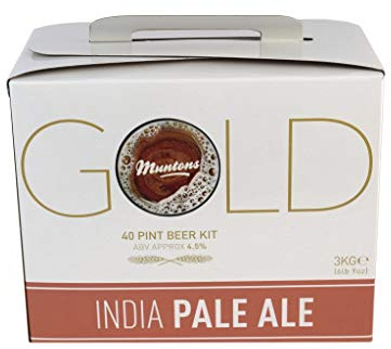 Muntons Gold Range India Pale Ale homebrew beer kit (IPA)