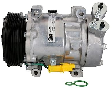NISSENS Compresseur, climatisation 89076 | Compatible avec: ABARTH GRANDE PUNTO, PUNTO, PUNTO EVO, ALFA ROMEO MITO