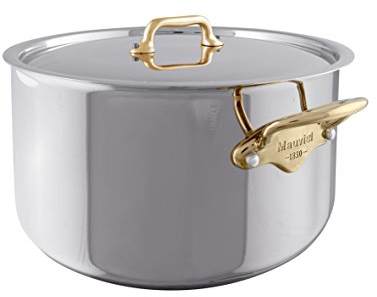 M'Cook Ragout Schüssel Bronze mit Deckel, Rostfreies Metall, Edelstahl, 20 cm