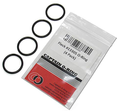 Captain O-Ring - Replacement #13305 O-Rings for Fleck/Rainsoft 2510, 5600, 9000, 9100 Valves (4 Pack)