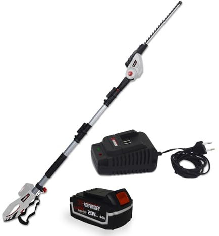 Scie à Ebrancher Taille Haies sur perche 20V - Xperformer XP2PSTH20LI - Outil portatif - Batterie 4 Ah + chargeur inclus