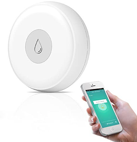 Tuya Smart Zigbee Capteur de fuite d'eau sans fil Détecteur d'inondation Détecteur de fuite d'eau Smart Home Automation Sécurité