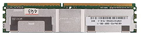Josenidny Memoria RAM DDR2 da 4 GB 667 MHz PC2 5300 240 Pin 1.8 V FB DIMM Giubbotto di Raffreddamento per RAM di Memoria Desktop AMD (B)