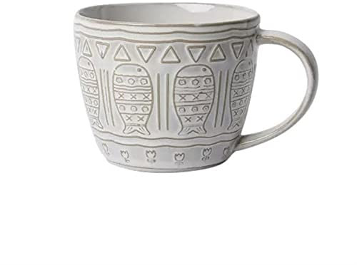CRAGCO Tasses Tasse à café Vintage de Grande capacité de 500 ML Tasse à Boire personnalisée for la Maison, Le Bureau et l'école Tasse de café