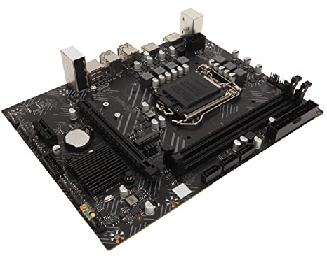 VBESTLIFE H510 Motherboard, LGA 1200 for Intel H510 Motherboard (2xDDR4, M.2 Slot, SATA3.0, 1xPCIE 16X) Support DP, HDMI Ports, for DIY Computer