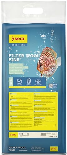 sera Filter Wool Fine 1 kg - Filterwatte fein 1000g