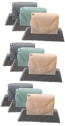 FRCOLOR 9stücke Teiliges Reinigungsset Praktische Reinigungsbürsten Für Fenster Ritzen Und Spalten Effektive Haushaltsreinigungswerkzeuge Für Autospalten Und Fensterfugen