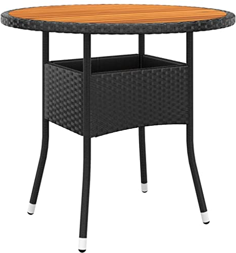 DYRJDJWIDHW stehtisch,stehtisch klappbar,bierzeltgarnitur mit lehne,Garten-Esstisch 110x110x77 cm Massivholz TeakIdeal für Gärten, Terrassen, Weihnachtsfeiern