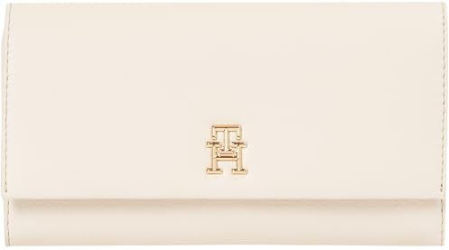 Tommy Hilfiger Damen Geldbörse Legacy Flap mit Umschlag, Beige (Sugarcane), Einheitsgröße