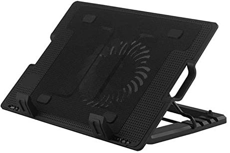 Base Refrigeradora Portatil Radiador para Computadora Portátil Soporte Ajustable para Radiador De Computadora 2 Puertos USB Soporte Ultra Silencioso De Menos De 15.6 Pulgadas Ventilador para Portatil