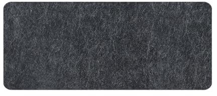 NVYRFS Großes Filz-Mauspad, Gaming-Mauspad, rutschfestes Schutzpad for den Desktop, Computertastatur, großes Mauspad, Anti-Rutsch-Pad(Black,70X30cm)