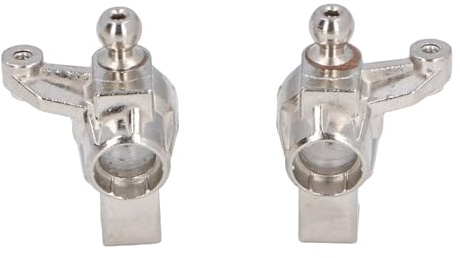 SPYMINNPOO Kit Tazza Sterzo RC in Metallo, Ricambio Gruppo Sterzo per Auto Telecomandato per 16101PRO 16102 16103 16201, Ottimo per più Veicoli RC