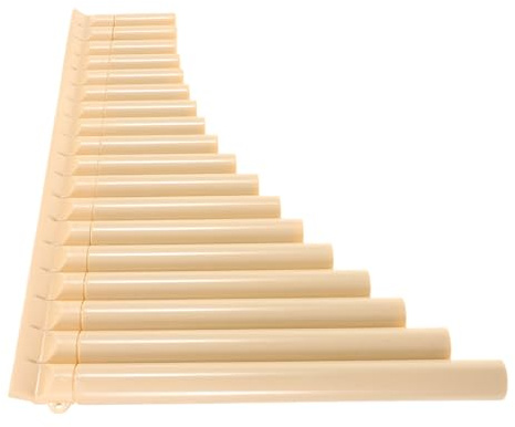 Panflöte aus Abs Kunststoff mit 18 Pfeifen, 18pipe-design | Beginnerfreundlich für Erfahrene Spieler, Leichtes Handling, Angenehmer Griff