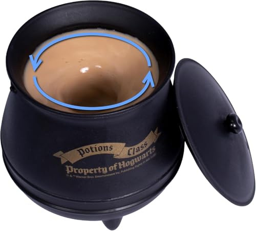 Blue Sky Studios Tazza con calderone auto-mescolante di Harry Potter, tazza magica con coperchio, prodotto ufficiale Hogwarts, regalo divertente per i fan