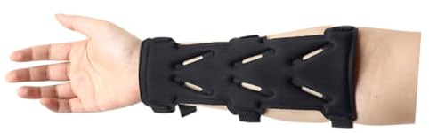 Gogogmee Elastischer Bogenschießen Armschutz Atmungsaktiver Unterarmschutz für Recurve Bogen Links und Rechts Tragbar Hautfreundlich Verstellbar für Training und Wettkampf