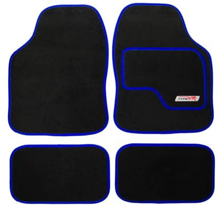 Sakura SS5305 Universal Car Mat Set, Blue