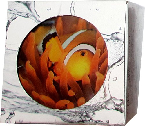 MIOMARE XL-Design-Waschbeckenstöpsel (Fisch orange)