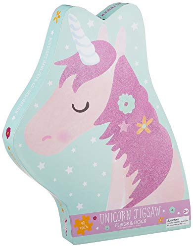 Floss & Rock 40-Piece Jigsaw Puzzle - Fairy Unicorn