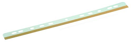 DURABLE Heftstreifen FILEFIX®, A4, Kunststoff, selbstklebend, 25 x 295 mm, farblos, transparent (50 Stück), Sie erhalten 1 Packung á 50 Stück