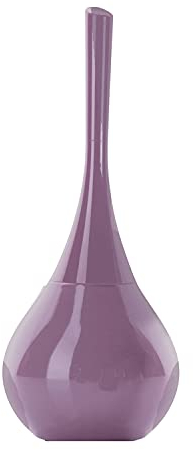 Gedy Adelaide Lilla, Misure e Peso: 40,3X16,5X16,5 CM & 0,685 kg, Realizzato in Ceramica, Finitura, Scopino per WC Design di R&S, 2 Anni di Garanzia, Unica