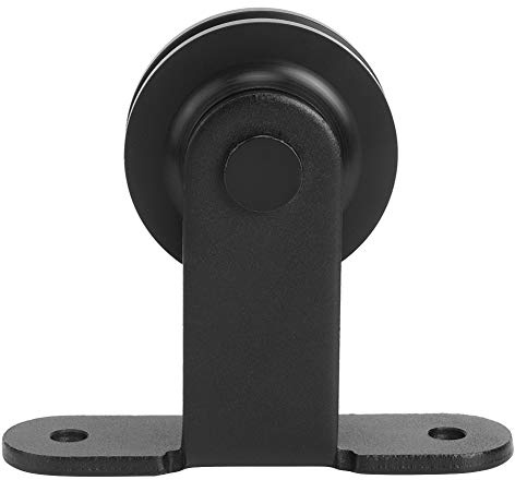 Rail de porte coulissante, 1 paire de kit de quincaillerie de porte agricole haute résistance pour serre