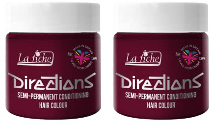 La Riche Directions Semipermanente Haarfarbe 100 ml Dose 2er-Pack (Rubine)