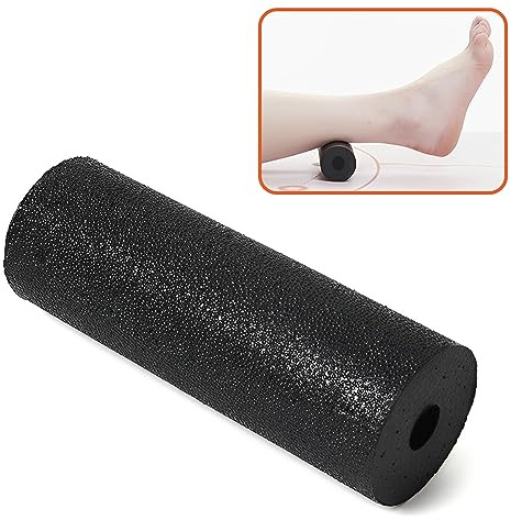 Petit rouleau de fascia doux, mini rouleau en mousse, petit rouleau de fitness pour auto-massage, relaxation musculaire et soulagement de la douleur, entraînement de yoga (15 x 5 cm)