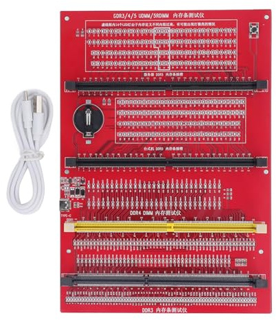 DDR Speichertester für DDR3 DDR4 DDR5 Speicher 4 in 1 Desktop Tester Kartendiagnoseanalysator für Desktop und Servercomputer