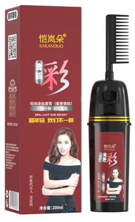 200 ml bunte Pflanzenhaarfarbe, Haushalt, leicht zu waschen, Creme-Haar-Set mit Creme, G3Z0, Haarfärbefarbe, Haarfarbe