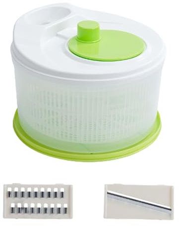 Essoreuse à salade de grande capacité 5 L pour fruits et légumes