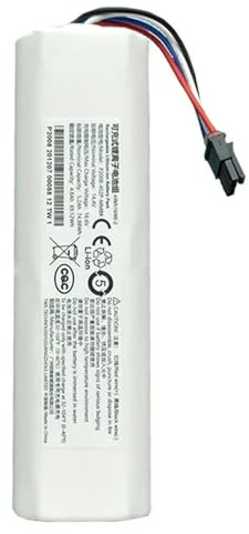 Compatibile Con Dreame Robot Aspirapolvere 14.4V 5200mAh Batteria Di Ricambio Per D9/D10 Plus/L10 Pro Plus/D10/L10s/RLS5-BL0/F9/Z10 Pro/RL55L/D9 Pro/D9 Max/Modello P2008-4S2P-MMBK