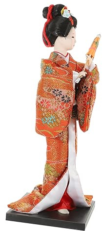 TOPBATHY Kimono Robes Doll Japanese Kawaii Doll Home Decoration Japanese Style Desktop Ornament for Fans