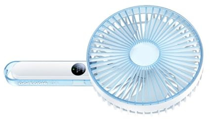 Ventilatore portatile e desktop USB C Forte uscita flusso d'aria ricaricabile USB ventola di raffreddamento per casa esterna ricaricabile