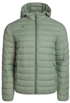 Izas Sindu V2 chaqueta de hombre para invierno con fibra térmica. Abrigo resistente al viento y lluvia, con cremallera y bolsillos. Anorak transpirable para frío y actividades al aire libre. Talla L