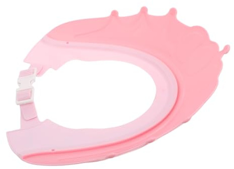 CIYODO Cuffia da Doccia Regolabile in Silicone con Protezione per Orecchie Cappello Shampoo con Visiera Corona per Lavaggio Capelli Ragazzo Ragazza