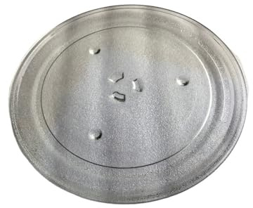 28.8cm Cirle Round Rotary Glass Plate Replacement Big Rack Type ，Compatible for Samsung， Microwave Oven