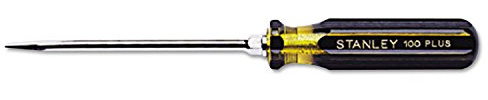 Stanley 66-011 100 Plus Standard Schlitz-Schraubendreher, 1/4 Zoll x 6 Zoll