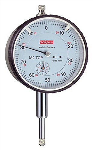 KÄFER Messuhr M 2 Top Messbereich, 10 mm Ablesung 0,01 mm, 10142
