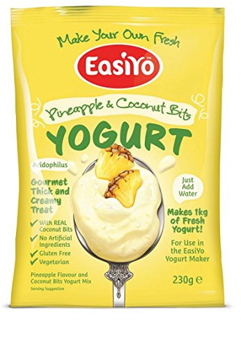 Easiyo Ananas Kokos Bits Joghurt Mischen Beutel, 230g