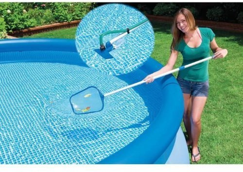 Intex Pool Pflege Reinigungsset Venturi Kescher Bodensauger