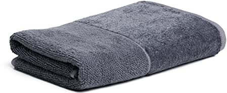 Möve Bamboo Luxe Handtuch 50 x 100 cm aus 60% Baumwolle / 40% Viskose aus Bambus-Zellstoff, Stone